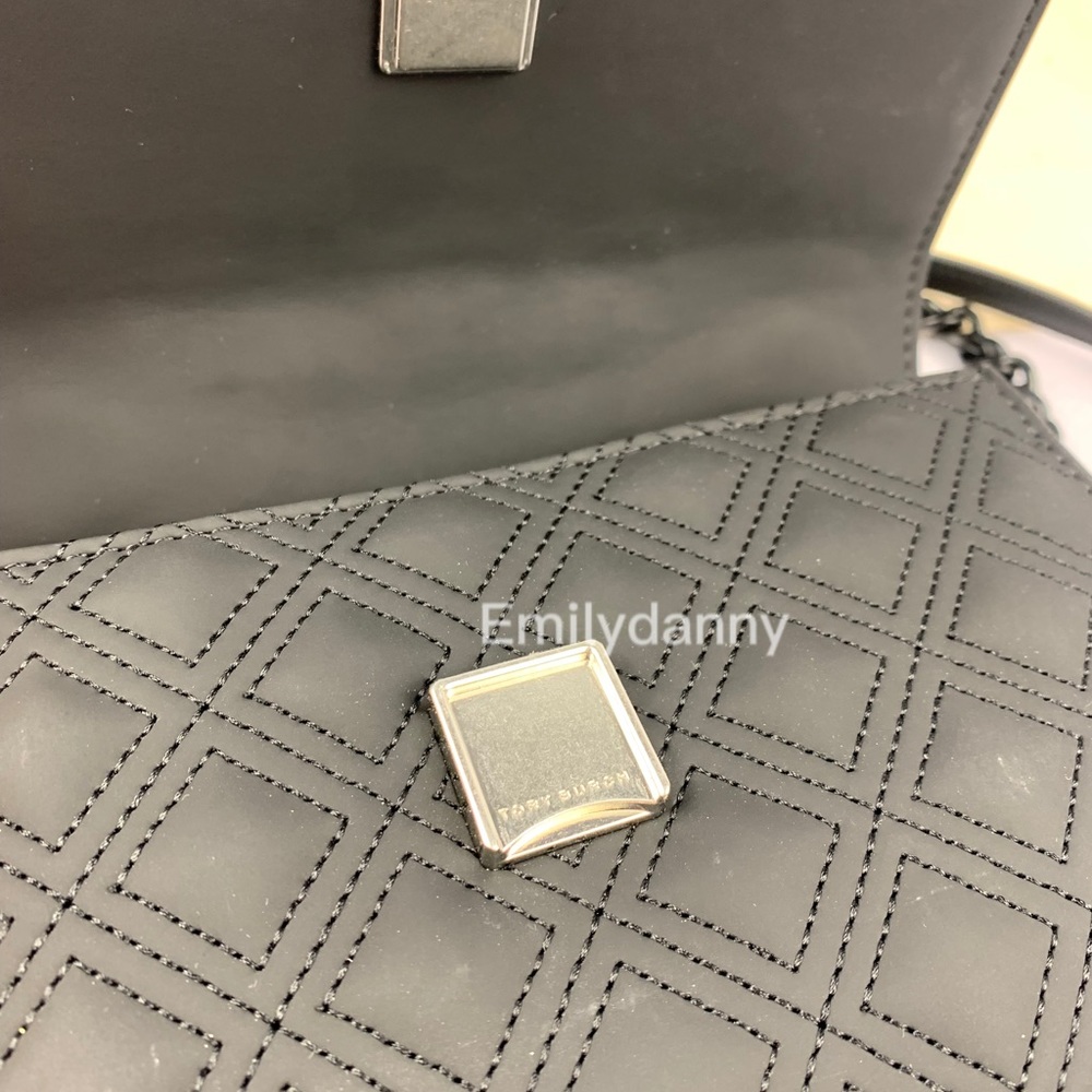Tory Burch SMALL FLEMING MATTE CONVERTIBLE SHOULDER BAG - Picture 8 of 14
